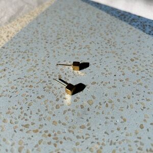 🎀Gold Cube Stud Earrings